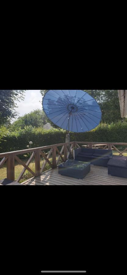 Gite Chalet Bleu Soleil Saint-Benoit-d'Hebertot Экстерьер фото
