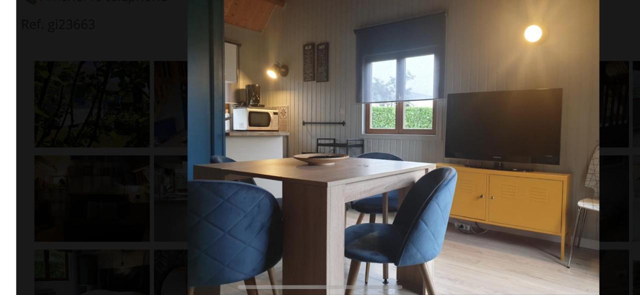 Gite Chalet Bleu Soleil Saint-Benoit-d'Hebertot Экстерьер фото